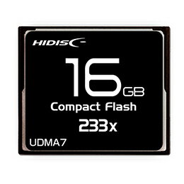 ☆HIDISC CFカード 16GB 233x Read35MB/s MLC