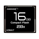 HIDISC CFカード 16GB 233x Read35MB/s MLCチップ搭載