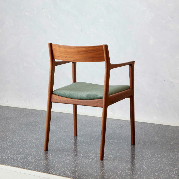 【受注生産品】Dining Armchair ダイニングアームチェア 北欧スタイル アームチェア ミッドセンチュリー ウォルナット材