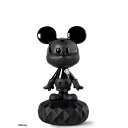 【正規販売店】LLADRO mickeymouse ミッキーマウス ミッキー オブジェ 磁器 ディズニー デザイナーズ 公式 MICKEY MOUSE-All Black