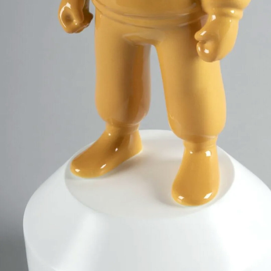 【正規販売店】LLADRO The GUEST Orange ザ・ゲスト ハイメ・アジョン オブジェ 磁...