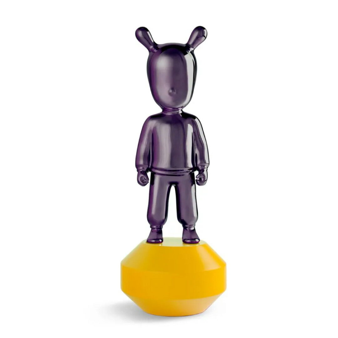 【正規販売店】LLADRO The GUEST Purple/Yellow ザ・ゲスト ハイメ・アジョン オブジェ 磁器 現代アート アートフィギュア デザイナーズ 公式 The Purple/Yellow Guest