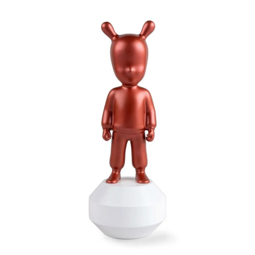 【正規販売店】LLADRO The GUEST Metallic Red ザ・ゲスト ハイメ・アジョン オブジェ 磁器 現代アート アートフィギュア デザイナーズ 公式 The Metallic Red Guest
