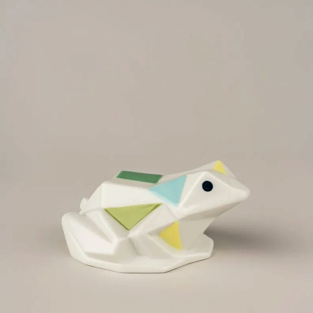 【正規販売店】LLADRO Origami-Frog かえる カエル 置物 折り紙 磁器 現代アート アートフィギュア デザイナーズ [2]
