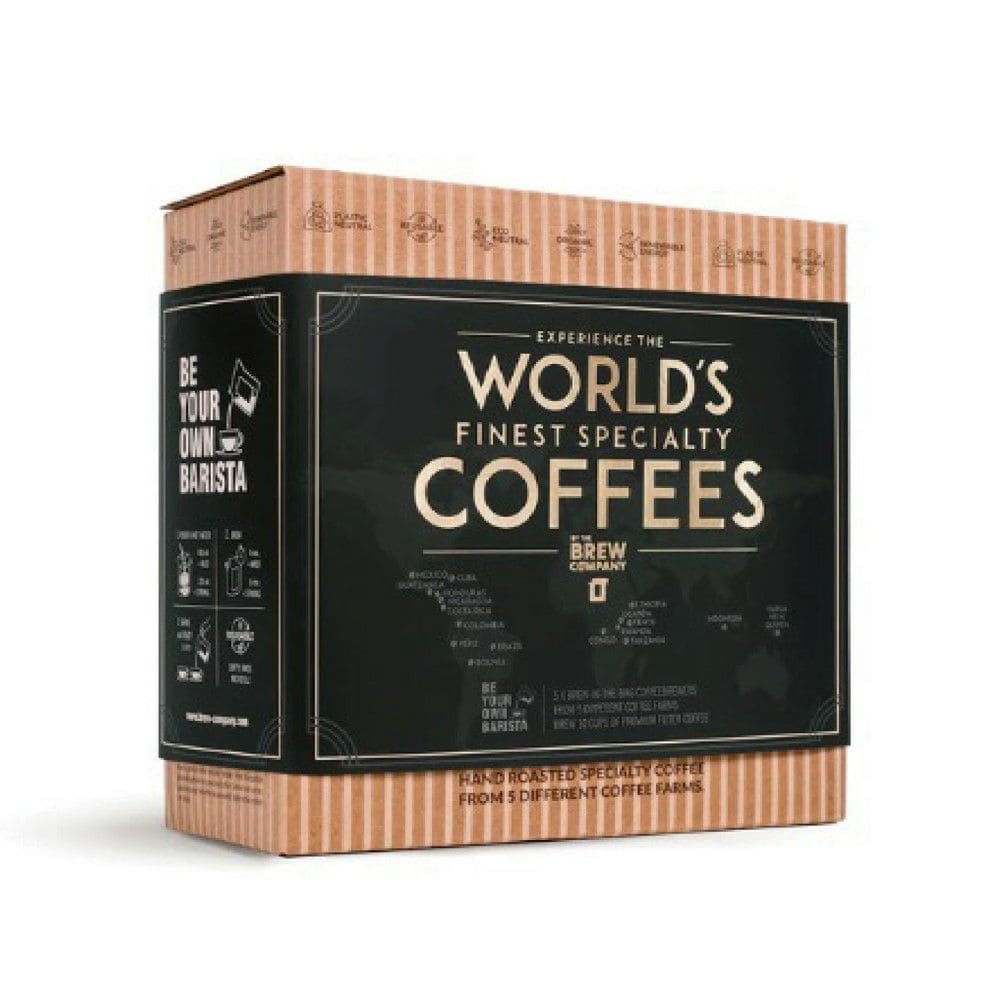 COFFEE BREWER WORLDS FINESTギフトボックス 5個セット THE BREW COMPANY（コーヒーブリューワー／ブリューカンパニー）