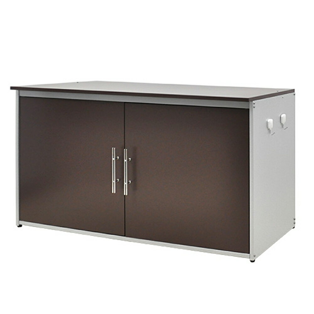 ガルバ使用ゴミ収納庫 幅125cm (ブラウン) | 1156BR 足立製作所 日本製