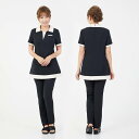 【最大300円クーポン】CML Veriella チュニックE-B (S〜2L) 《高品質 サロン ウェア 制服》