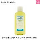 【最大300円クーポン】【3,980円〜送料無料】ルベル クールオレンジ ヘアソープ クール 容量 200ml 《美容室 シャンプー サロン専売品 ルベル クールシャンプー 美容室専売 女性 shampoo 頭皮ケア タカラベルモント シャンプー》