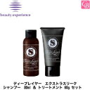 【最大300円クーポン】ビューティーエクスペリエンス ディープレイヤー エクストラスリーク シャンプー 80ml & トリートメント 60g セット《モルトベー...