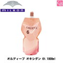 【最大300円クーポン】【3,980円〜送料無料】【x5個】ミルボン オルディーブ オキシダン 6% 1000ml《MILBON ミルボン ヘアカラー 2剤 サロン カラー剤 業務用 美容室専売 サロン専売品 salon》