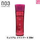 【最大300円クーポン】【当日発13時まで】ナンバースリー ミュリアム シャンプー B 250ml《ナンバースリー シャンプー 美容室 美容院 美容室専売 サロン専売品 shampoo 頭皮ケア》