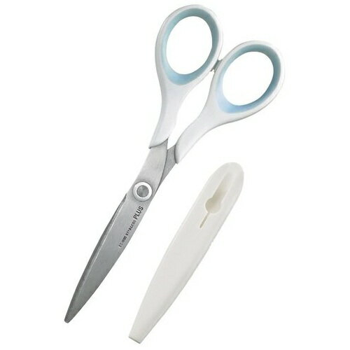 プラス はさみ フィットカット スリムスタイル SC-160S ホワイトブルー 34-154