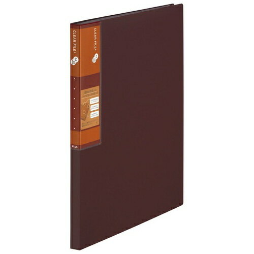 プラス スーパーエコノミークリアF+ A4 20P BR 75832 FC-502EL BR