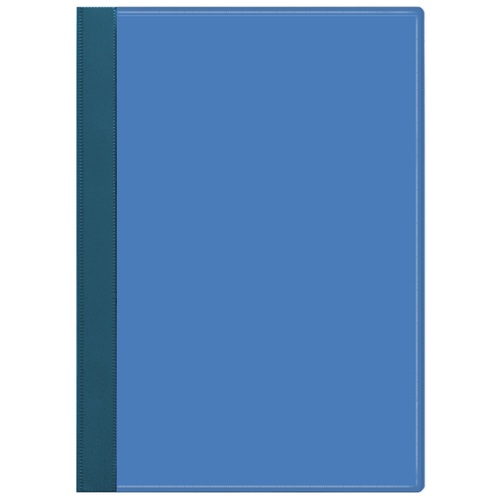 プラス レポートファイル W No.33 A4-S ブルー 78-573