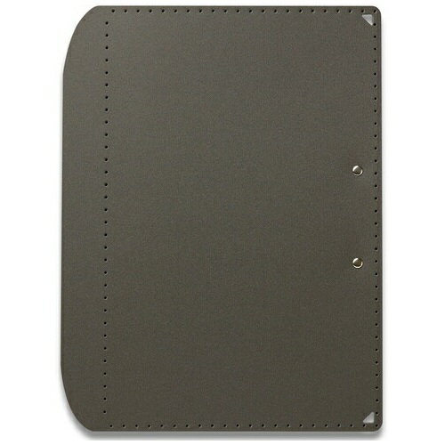 プラス A4サイズにおりたためる A3クリップボード+ ダークグレー 83-151