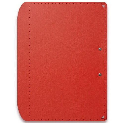 プラス A4サイズにおりたためる A3クリップボード+ レッド 83-153