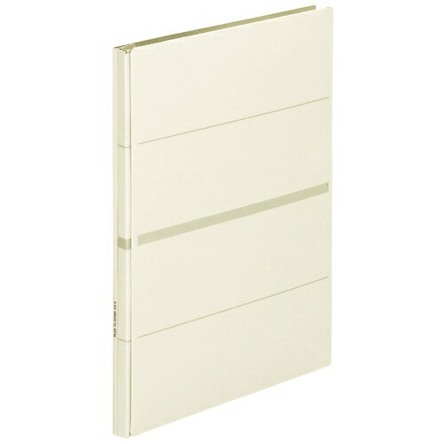 プラス フラットファイル 背幅伸縮フラットセノバス ツヅリ/替え表紙A4Sアイボリー 89-135