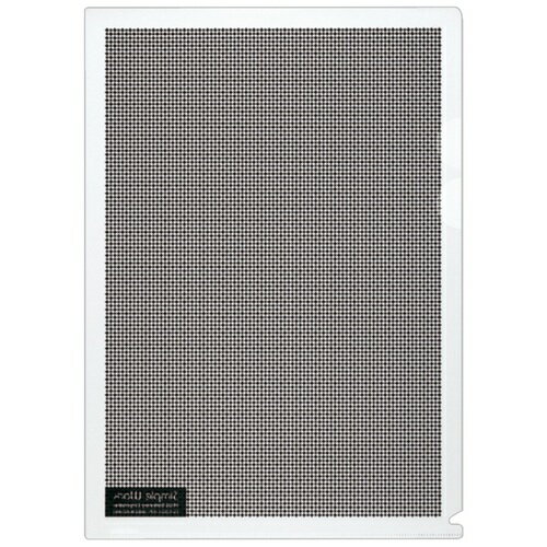 プラス カモフラージュホルダー A4、5枚パック FL-127CH-5P クリアー 89-430