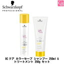 【最大300円クーポン】【当日発13時まで】シュワルツコフ BCクア カラーセーブ シャンプー 250ml & トリートメント 250g セット《シュワルツコフ...