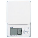タニタ デジタルクッキングスケール ホワイト KW-220-WH 《計量 計り 健康 体にいい ギフト》