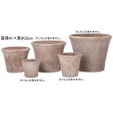 14号 テラコッタ ラウンド プランター | プランター 植木鉢 鉢 鉢カバー 鉢植え テラコッタ鉢 シンプル モダンガーデン ガーデニング 庭 プランツギャザ...