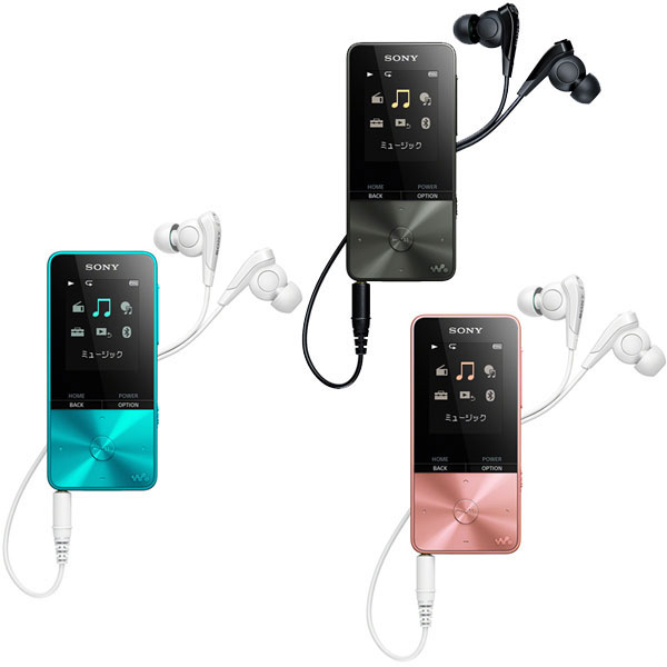 送料無料 ソニー SONY メモリーオーディオ WALKMAN ウォークマン 4gB NW-S313 NWS313 | AV機器 オーディオ WALKMAN本体 ブラック ブルー ライトピンクのサムネイル