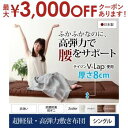 【最大3000円OFFクーポン※お買い物マラソン】超軽量・高弾力敷布団 シングル | 敷布団 布団 軽量 高弾力 寝心地 快眠 ゆっくり休める リラックス 体に合った 負担をかけない 腰をサポート テイジン 抗菌 防臭 防ダニ加工 ボリューム感 新感覚の寝心地(3)