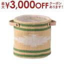 【最大3000円OFFクーポン※お買い物マラソン】ファブリックプランター コットン 本革 | 鉢 プランター 鉢カバー 園芸用品 水やり 観葉植物 散水用品 ガ...