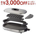 パナソニック ホットプレート 【最大3000円OFFクーポン※お買い物マラソン】送料無料 パナソニック ホットプレート NF-W300 | NFW300 シルバー Panasonic