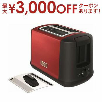 【最大3000円OFFクーポン※お買い物マラソン】送料無料 ティファール ポップアップトースター TT3425JP | TT3425JP ポップアップトースター メゾンワインレッド T-fal 7段階調節機能 コンパクトタイプ スタイリッシュ