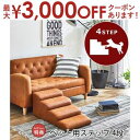 【最大3000円OFFクーポン※お買い物マラソン】ペットステップ 4段 | ドッグステップ 犬 ペット ステップ 犬 階段 小型犬 室内犬 いぬ ペット家具 足...