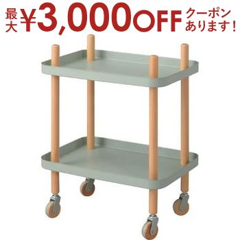 ワゴン 2D インテリア インテリア雑貨 家具 雑貨家具 ワゴン 2段 2D マルチワゴン キッチンワゴン キッチン ベッド ソファ 玄関 エントランス サイドテーブル ナイトテーブル ベッドサイド キャスター キャスター付き トレー 木製 天然木 かわいい 可愛い お洒落 収納 便利