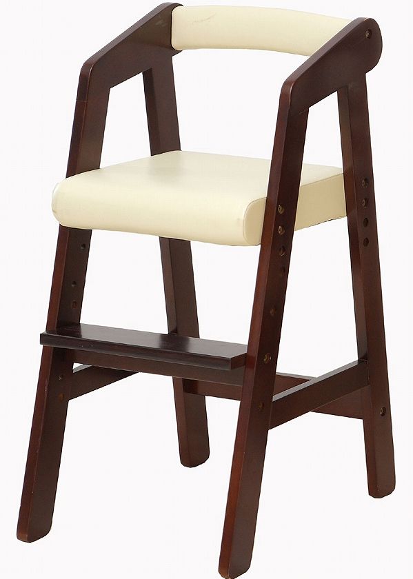 【最大3,000円OFFクーポン有!10日限定PT2倍】ベビーチェア ネイキッズ キッズチェア 子供用椅子 KDC-2442NA KDC-2442DBR na-KIDS いす イス ハイタイプ 木製 ハイチェアー ナチュラル ダークブラウン 椅子 食卓椅子 リビングダイニング 赤ちゃん キッズチェア [3]