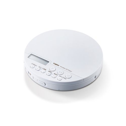 【最大3000円OFFクーポン※スーパーSALE】エレコム CDプレーヤー LCP-PAPB02WH | ELECOM