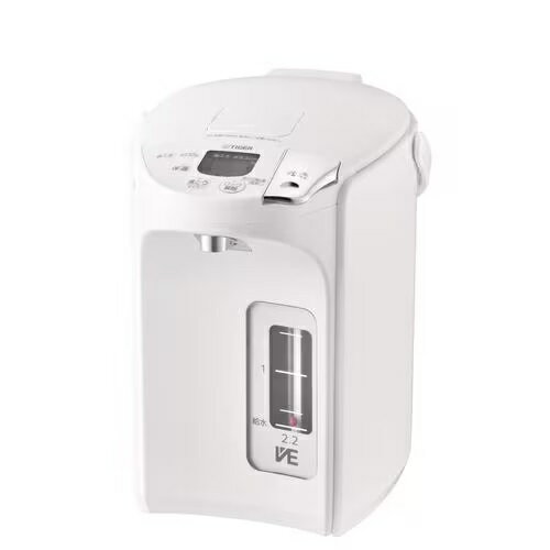 タイガー 電気ポット PIP-G220 | TIGER タイガー魔法瓶 PIP-G220WE 蒸気レスVE電気ポット 2.2L アーバンホワイト