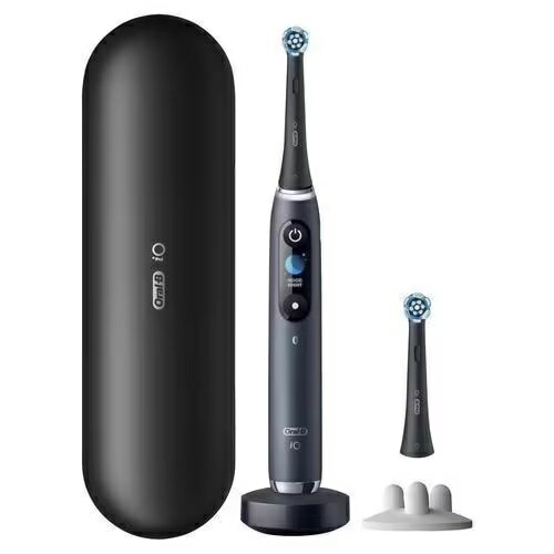 【最大3000円OFFクーポン※スーパーSALE】ブラウン 電動歯ブラシ IOM92B22ACBK | Braun iOM92B22ACBK-1W オーラルB iO SERIES 9 ブラシ 1本＋ブラシヘッド 2本 ブラックオニキス