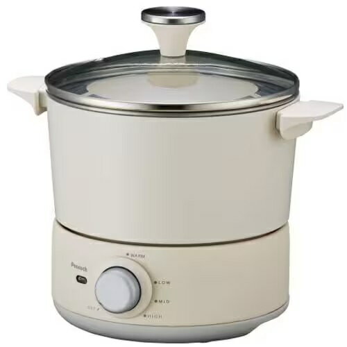 ピーコック魔法瓶 テーブルフライヤー WCT-90 | Peacock ピーコック WCT90 フライヤー ホワイト