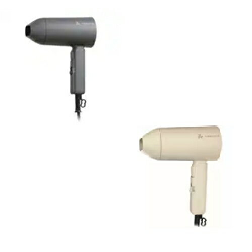 ヴィナシス ミニヘアドライヤー VDM-1100 | VENUSiS マイナスイオンミニドライヤー ホワイト グレー