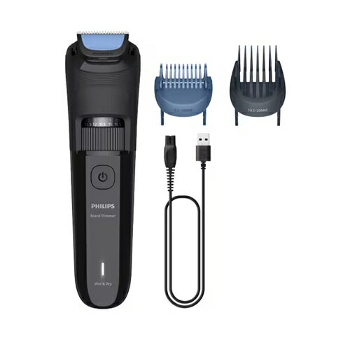 フィリップス ヒゲトリマー BT362015 | PHILIPS ヒゲ トリマー 3000シリーズ グロスブラック BT362015