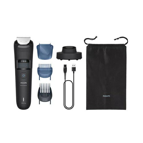 フィリップス ヒゲトリマー BT578015 | PHILIPS ヒゲトリマー 5000シリーズ マットブラック BT578015