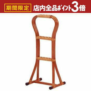 【最大3,000円OFFクーポン有！PT3倍！ブラックフライデー】手すり | 立ち上がり 置くだけ ステッキ 補..