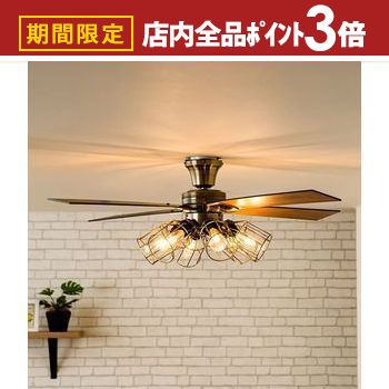 【最大3,000円OFFクーポン有！PT3倍！ブラックフライデー】シーリングファン ライト シーリングファン JE-CF048 JAVALO ELF 小型 シーリングファン リモコン led シーリングファンライト led ジャヴァロエルフ おしゃれ 6灯 省エネ 節電 シーリングファンライト 調光 シ