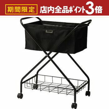 【最大3,000円OFFクーポン有！PT3倍！ブラックフライデー】バスケットワゴン フォールディングワゴン バスケット ワゴン フォールディング 折りたたみ 折りたたみワゴン キャスター キャスター付き ランドリーバスケット ワンドリーワゴン キッチンワゴン サイドワゴン(3)