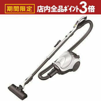 【最大3,000円OFFクーポン有！PT3倍！スーパーSALE】三菱電機 掃除機 TC-FM2E | TC-FM2E-S キャニスター 紙パック式 Be-K クールシルバー