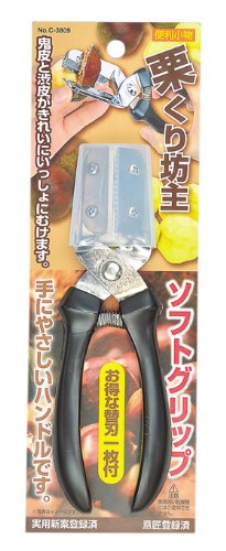 便利小物 栗くり坊主 ソフトグリップ C-3809 パール金属