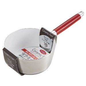 セラミックフィール IH対応アルミ行平鍋 18cm H-1473 パール金属