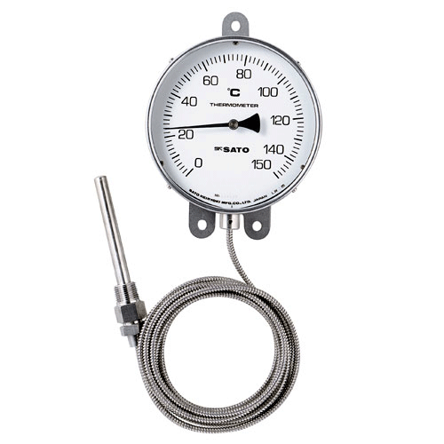 壁掛隔測式温度計（0〜100℃） LB-150S 佐藤計量器/SATO