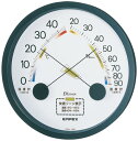 最大7%OFFクーポン 温湿度計 高精度 エンペックス アナログ 日本製 壁掛け エスパス温・湿度計 TM-2332
