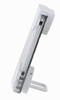 温湿度計 エンペックス アナログ 日本製 壁掛け 置き型 おしゃれ インテリア エルム温・湿度計 ホワイト LV-4901【メール便送料無料】