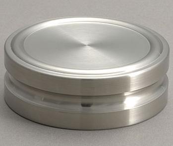 ステンレス円盤型分銅（F1級（特級）適合） 500g　F1DS-500G 新光電子